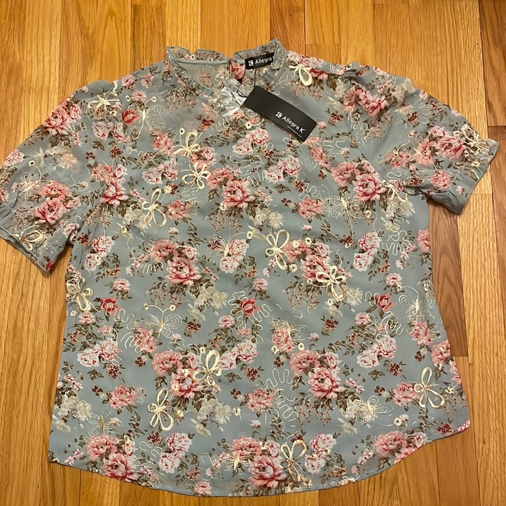 NWT dressy top